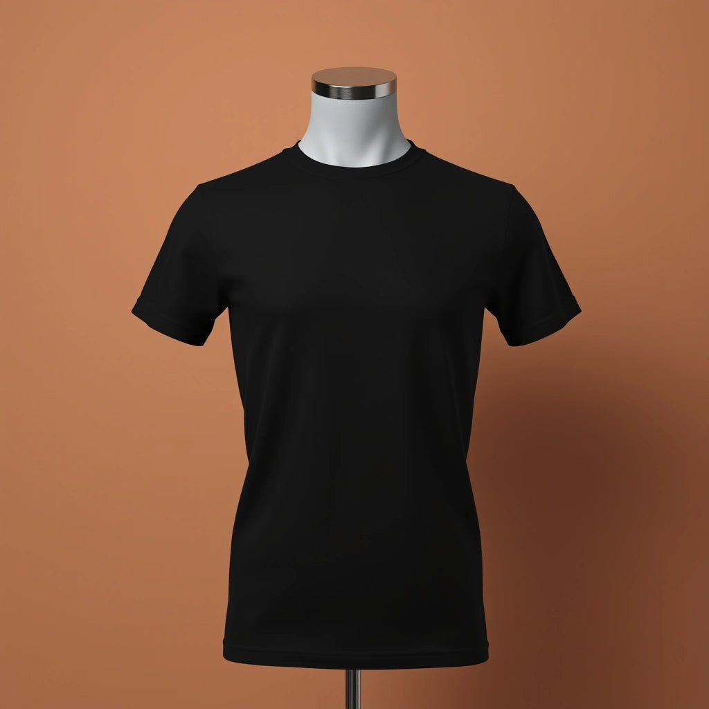 Crew BLACK T-Shirt (Slim Fit)