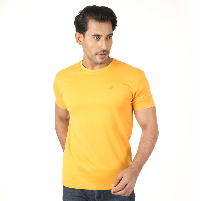 Crew T-Shirt (Slim Fit) Yellow