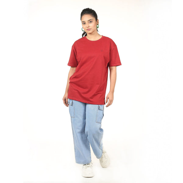 Crew T-Shirt (Slim Fit) Red