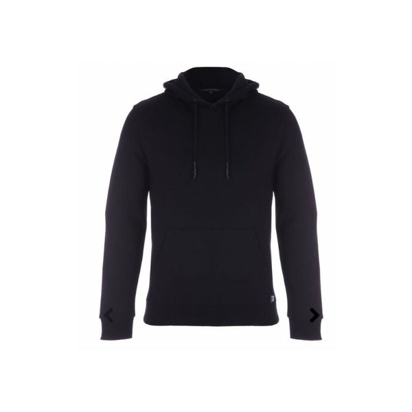 Mens Plain Black Hoodie