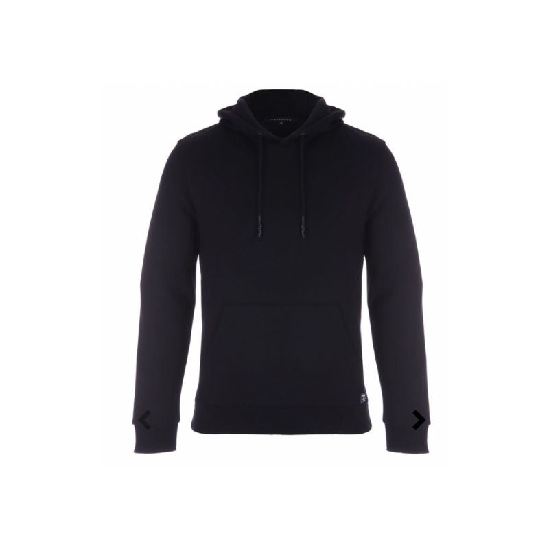 Mens Plain Black Hoodie