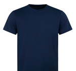 Premium Crew NAVY BLUE  T-Shirt (Slim Fit)