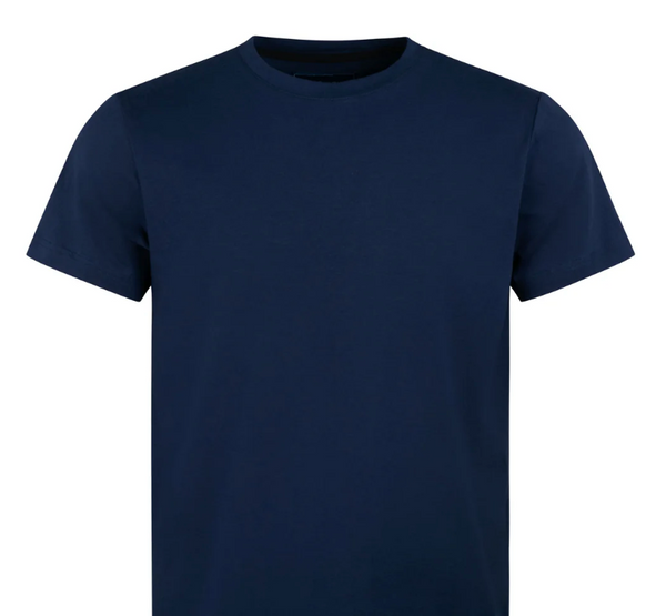 Premium Crew NAVY BLUE  T-Shirt (Slim Fit)